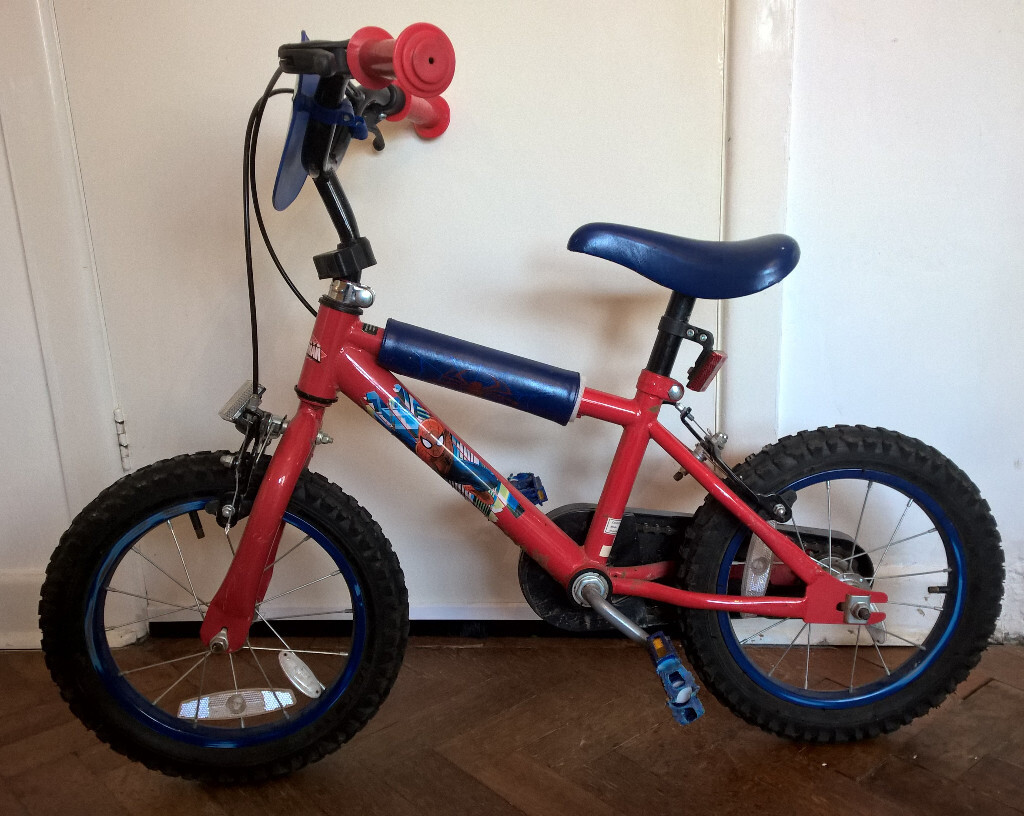 spiderman bike for 3 year old
